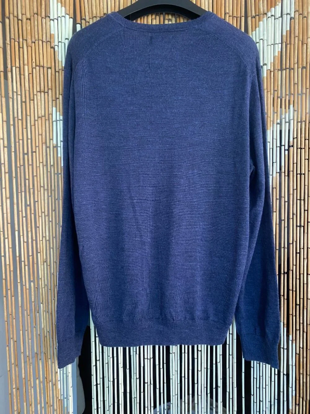 POLO Ralph Lauren Blue Merino Wool Sweater Size XL